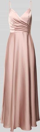 Laona Abendkleid in Wickel-Optik in Rose, Gr&ouml;&szlig;e 42