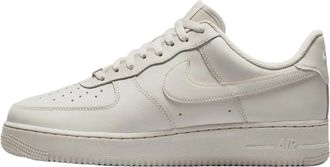 Nike Mens Air Force 1 Low 07 Light Bone Metallic Silver