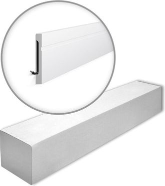 NMC Nmc - Fd15-box Wallstyl Noel Marquet 1 Caja 8 Piezas Z&oacute;calo Dise&ntilde;o Atemporal Cl&aacute;sico Blanco 16 M