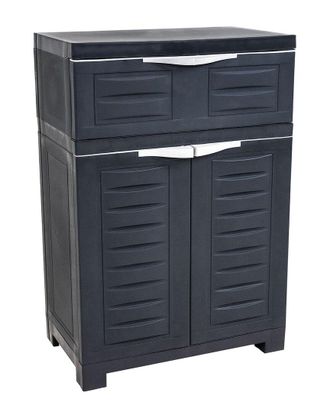 Sunnydaze Storage Cabinet With Adjustable Shelf