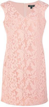 Ralph Lauren Embroidered Neoprene Day Dress