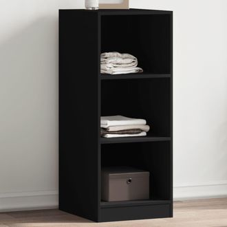 vidaXL Armario De Madera De Ingenier&iacute;a Negro 48x41x102 Cm Vidaxl Negro