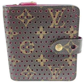 Louis Vuitton Portafoglio in Canvas Pre-owned - - Pre-owned - Donna - Marrone - ONE SIZE
