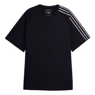 adidas Y-3 3-Stripes T-shirt Black KQ9793