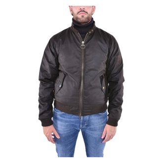 Barbour Jassen, Heren, Groen, XL, Katoen, Steve Mc Queen Merchant Gewaxte Bomberjack