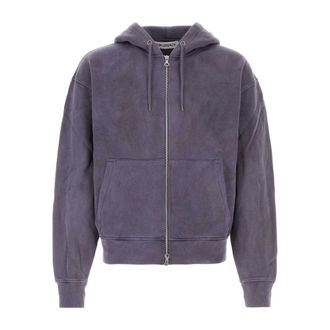 Our Legacy Zip-throughs, male, Purple, Size: XL Rascal Hood