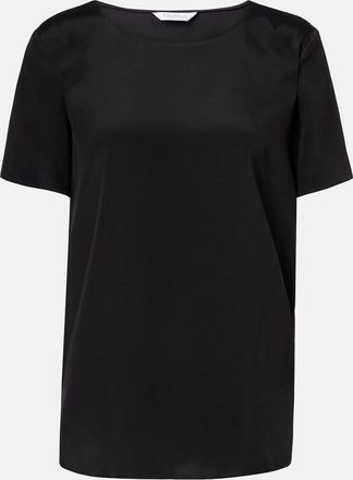 Max Mara Top Aris in misto seta