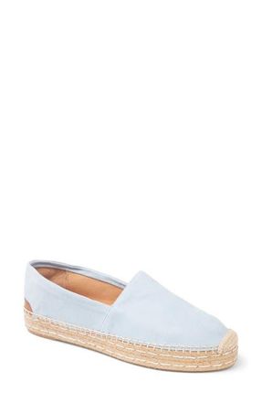Patricia Green Abigail Espadrille Slip-On in Sky Blue Suede at Nordstrom, Size 9