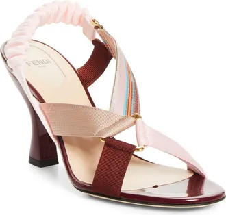 Fendi Colibri Slingback Sandal in Powder Pink at Nordstrom, Size 36.5