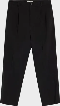 Frame Denim Men & apos;s Tropical Wool Pleated Trousers