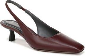 Franco Sarto Raven Slingback Kitten Heel Pump in Oxblood Red at Nordstrom Rack, Size 7.5