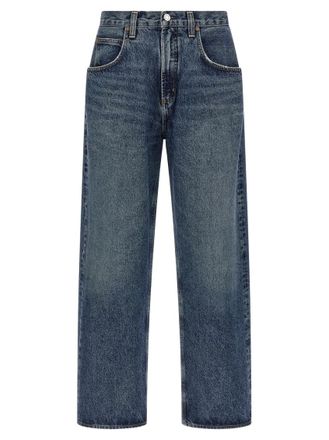 A Gold E Blue Fusion Baggy Jeans