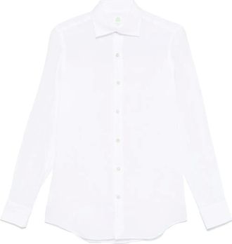 Finamore Camicia in lino - Bianco