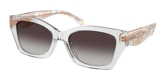 Coach HC8451U CDP49 59358G Womens Sunglasses Grey Size 54