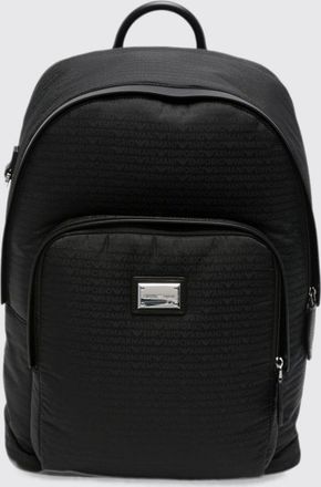 Emporio Armani Zaino in nylon con logo e spallacci regolabili