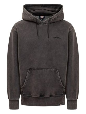 Dickies Felpa effetto schiarito con cappuccio - Nero