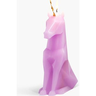 54 Celsius PyroPet Einar Unicorn Candle in Lilac (Unscented) at Nordstrom