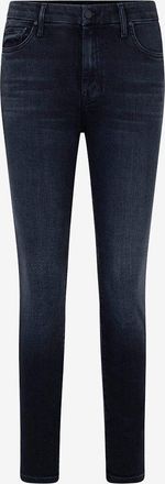 Mother Slim Jeans aus Baumwolle und Modal High Waisted Looker