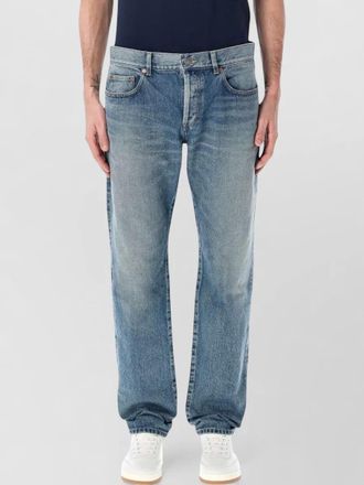 Saint Laurent relaxed denim trousers faded wash design