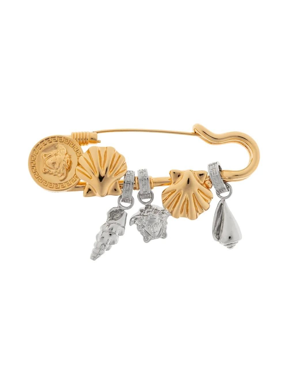 正規品 ヴェルサーチ Versace ブローチ Brooch ラインストーン 星 2025年最新】ヴェルサーチ ブローチの人気アイテム - メルカリ