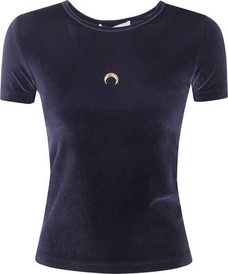 Marine Serre T-Shirt Moon Logo