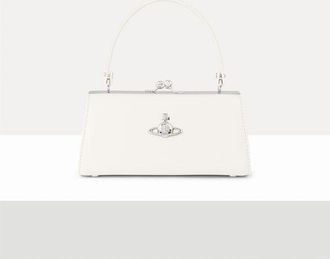 Vivienne Westwood Doll XL Bag Faux Leather Off-white