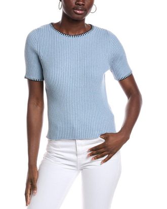 Naadam Ribbed Cashmere-Blend T-Shirt