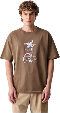 Dr&ocirc;le de Monsieur T-Camicie - - Tops - Uomo - Marrone - M