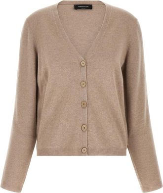 Fabiana Filippi Truien - Dames - Vesten - Beige - S - Wol - Truien & Vesten