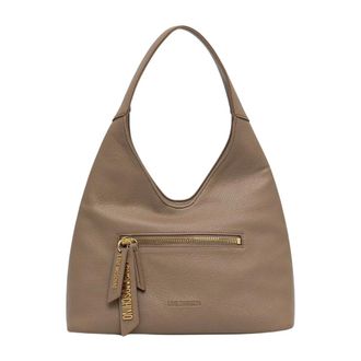 Love Moschino Hobo Tas - Dames - Tassen - Bruin - Maat: ONE Size Zijde