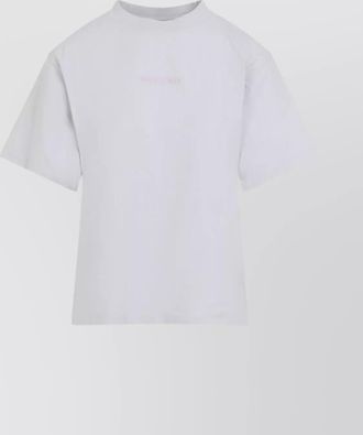 Balenciaga cotton medium fit short sleeve t-shirt