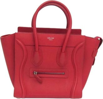Celine Pre-owned Micro shopper 167793 - - Pre-owned - Donna - Rosso - ONE SIZE
