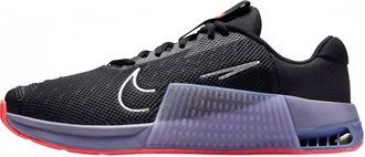 Nike Womens Metcon 9 Sneakers In Black Metallic Silver Lilac Bloom