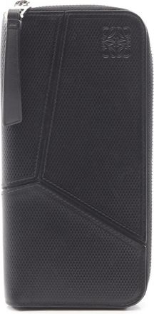 Loewe Black Leather Long Wallet (Bi-Fold) (Pre-Owned)