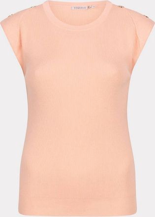 Esqualo Womens Erin Top In Peach