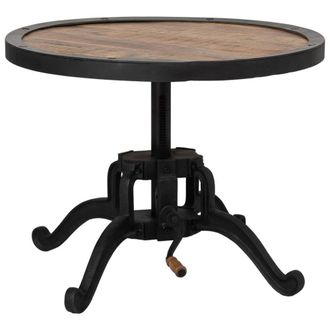 Wanderlust Deco Mesa de altura regulable natural d76x46