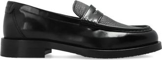 AllSaints Bloom Loafers - Heren - Loafers - Zwart - 42 EU - Leer - Schoenen