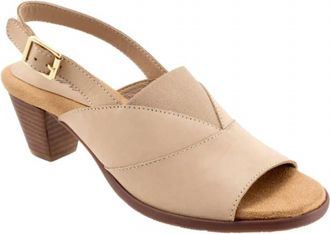 Trotters Womens Mavis Sandal In Sand Nubuck