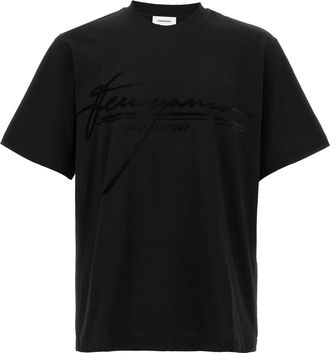 Ferragamo Mens Firma T-Shirt