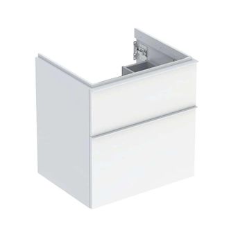 Keramag Keramag - Geberit Icon Mueble Bajo Lavabo, 2 Cajones, 59,2x61,5x47,6 Cm
