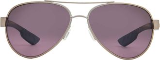 Costa Loreto Rose Gradient Polarized Glass Pilot Unisex Sunglasses 6S4006 400635 56
