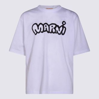 Marni White Cotton T-Shirt