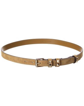 Valentino Rockstud Suede Belt