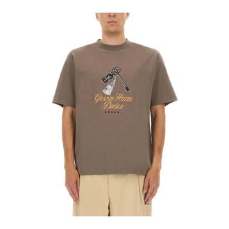 Dr&ocirc;le de Monsieur Le T-Shirt Grand H&ocirc;tel - - Tops - Uomo - Grigio - S