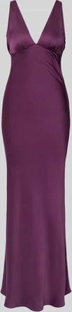 Jake*s Slim Fit Abendkleid aus reiner Viskose in Purple, Gr&ouml;&szlig;e 32