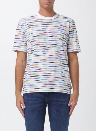 Paul Smith T-shirt girocollo in cotone organico stampato
