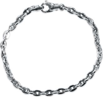 Pompeii3 Mens Link 14k Gold (19gram) or Platinum (30gram) 5mm Bracelet 8.5
