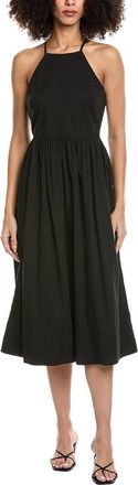 Bella Dahl Fitted Midi Halter Dress
