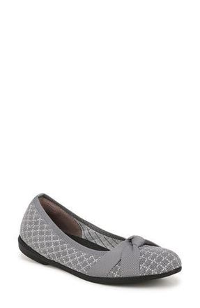 Life Stride Kissed Knit Ballet Flat in Graphite at Nordstrom Rack, Size 11