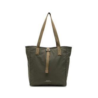 A.P.C. A. p.c. Logo-detail Buckle-strap Shoulder Bag